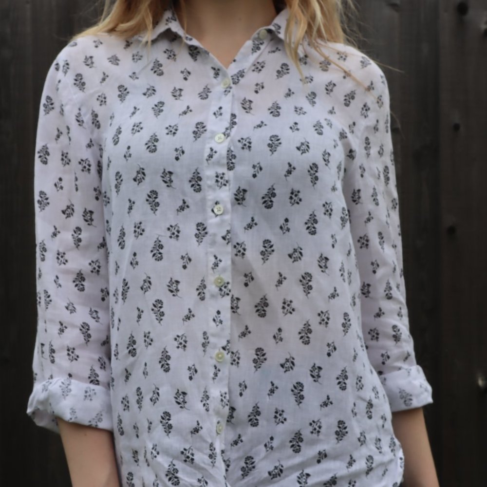 J. Jill Love Linen Button-Down
